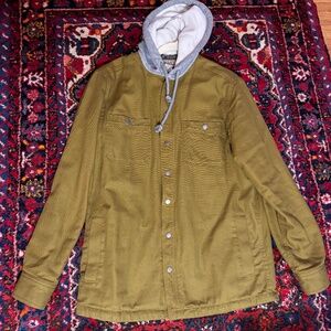 Duluth Trading Co Fire Hose Jacket Men's medium flannel lining